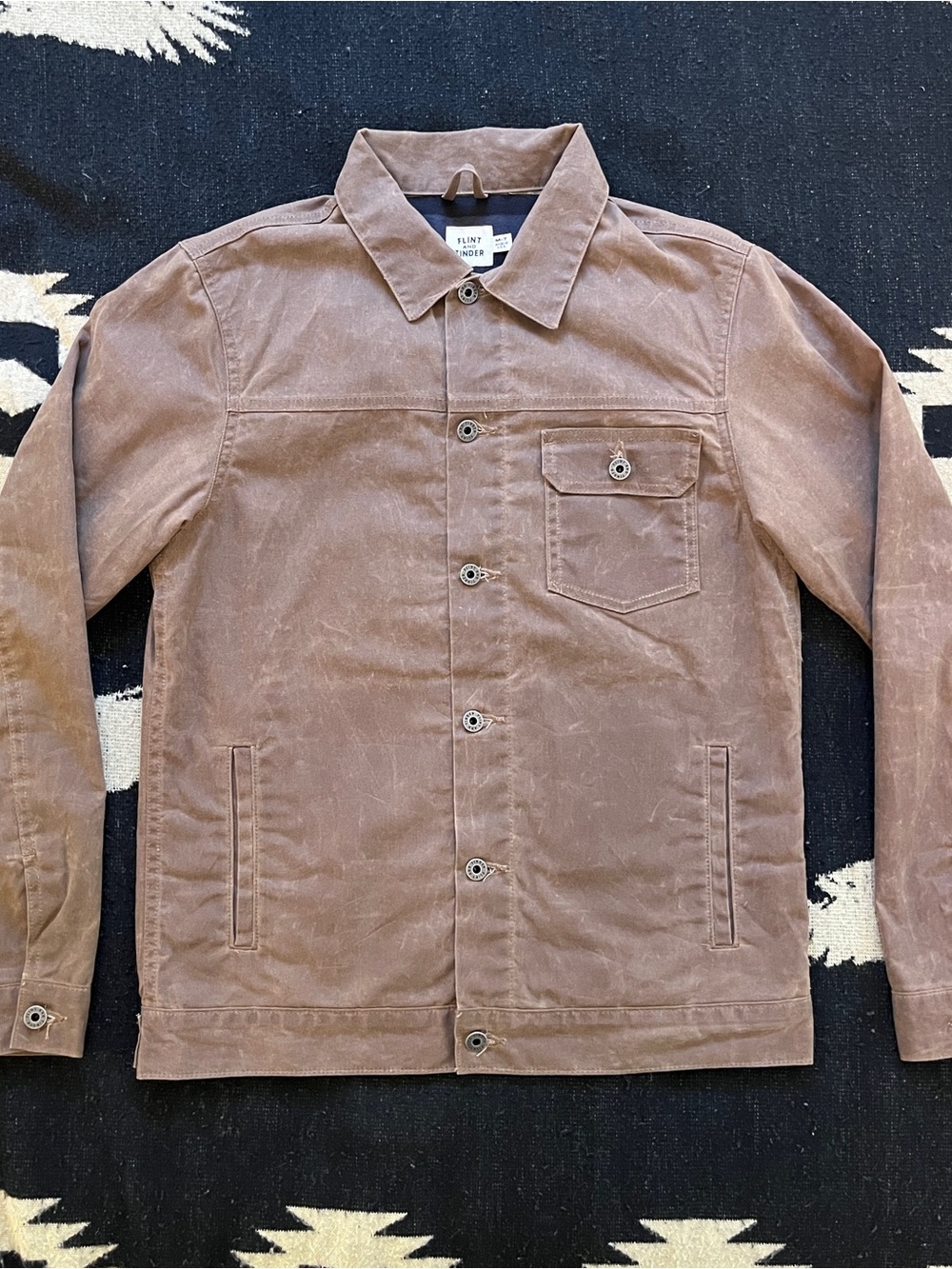 Flint and Tinder Waxed Trucker Medium Tall